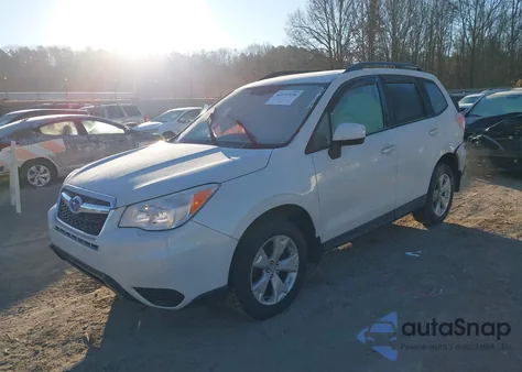 2016 Subaru Forester 2.5I Premium z USA, uszkodzony, nr VIN JF2SJADC3GH401779